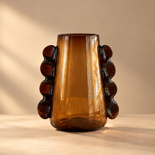Betta Vase Amber by MESO
