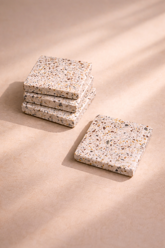 Centro Terrazzo Coasters (Set of Four) by MESO