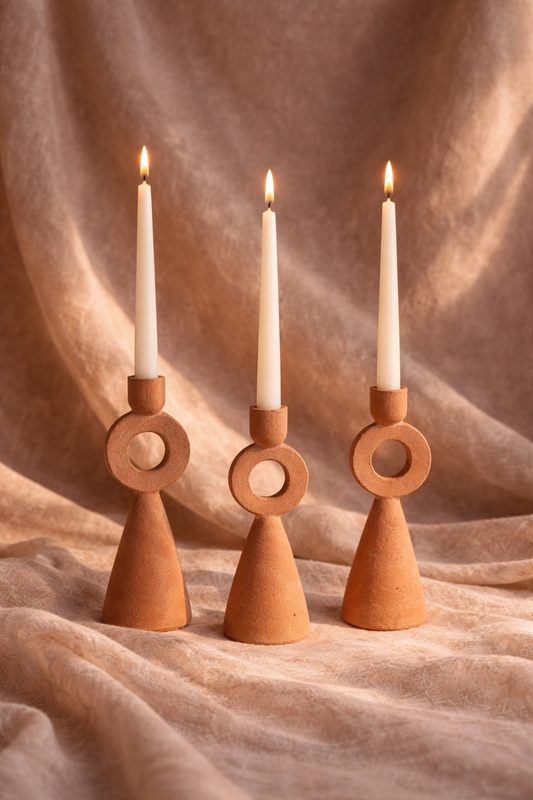 Azu & Asha Candle Holder by MESO
