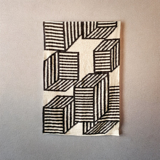 Cubos Wool Rug by Diego Olivero Studio