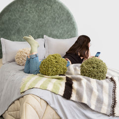 Stripes Wool Blanket by Casa Edel