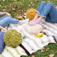 Stripes Wool Blanket by Casa Edel