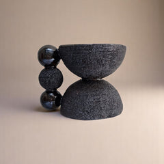 Tres Black Vessel by Marva Studio