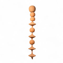 Hanging Terracotta Totem II by Diego Olivero Studio