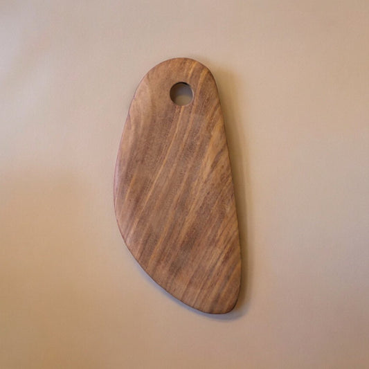 Medium Hand-Carved Wooden Board by MESO