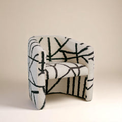 Senderos Wool Chair by Diego Olivero Studio