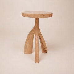 Tecolli Side Table Oak Finish by Lørdag & Søndag