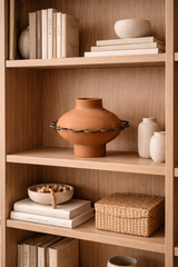 Eli Terracotta Vessel by Diego Olivero Studio