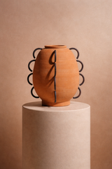 Ella Terracota Vessel by Diego Olivero Studio