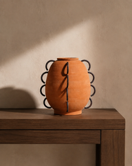 Ella Terracota Vessel by Diego Olivero Studio