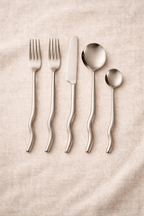 Emma Silver Flatware (Set of 20) by MESO