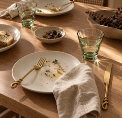 Levi Flatware Brass (Set of 20) by MESO
