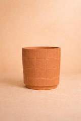 Grid Terracotta Planters by MESO