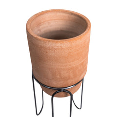 Jaro Tall Terracotta Planter by MESO