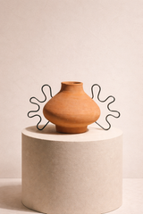 Ines Terracota Vessel by Diego Olivero Studio