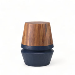 Navy Capirucho Side Table by LĀBRICA