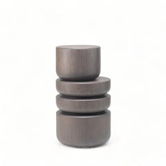 Gray Cypress Barro Drink Table by LĀBRICA