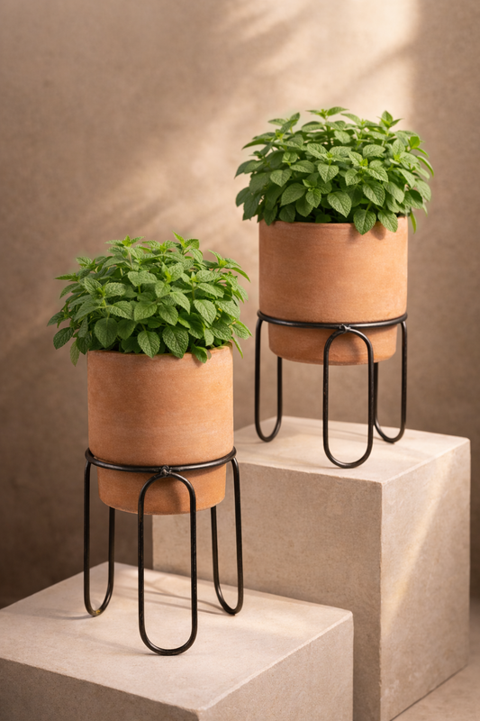 Jaro Terracotta Planters by MESO