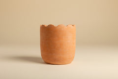 Wavy Terracotta Planters by MESO