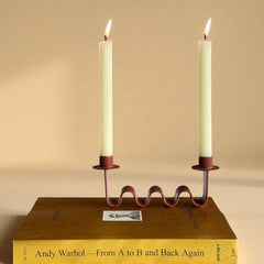 Helen Red Candle Holder by MESO