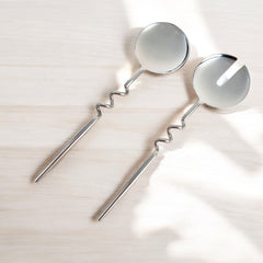 Elisa Silver Servers (Set of 2) by MESO