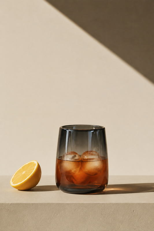 Mario S Smoke Glasses Set of Four by MESO