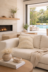 Miguel Wool Pillow Cover by Diego Olivero Studio