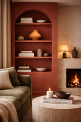 Ines Terracota Vessel by Diego Olivero Studio