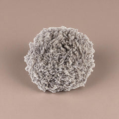 Momo Grey Wool Pillow by Casa Edel