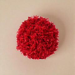 Momo Rojo Wool Pillow by Casa Edel