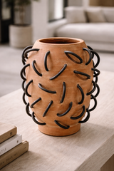 Nada Terracota Vessel by Diego Olivero Studio