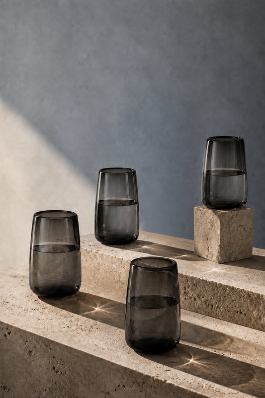 Mario Smoke T Glasses Set of Four by MESO