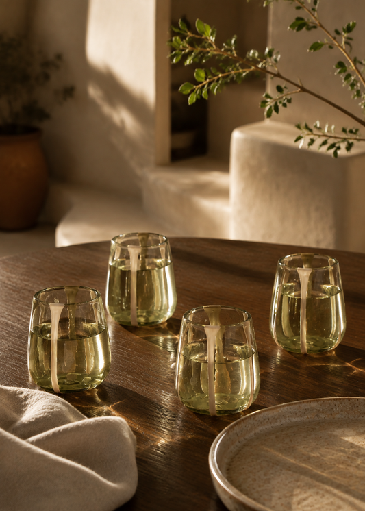 Olivia Glasses Set of Four by MESO