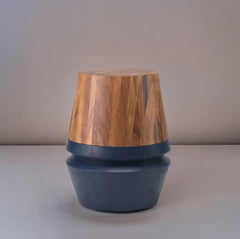 Navy Capirucho Side Table by LĀBRICA