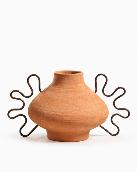 Ines Terracota Vessel by MESO