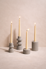 Sandstone Candle Holders