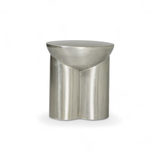 Metate Mate Steel Side Table by Tu Taller Design