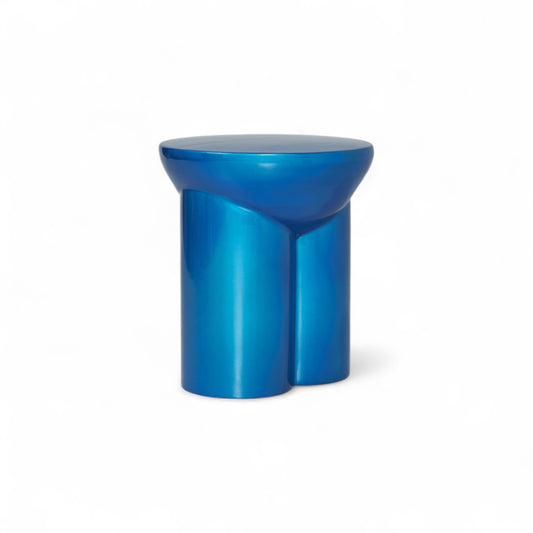 Metate Azulino Side Table by Tu Taller Design