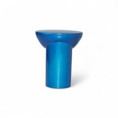 Metate Azulino Side Table by Tu Taller Design