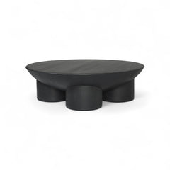 Metate Black Coffee Table by Tu Taller Design