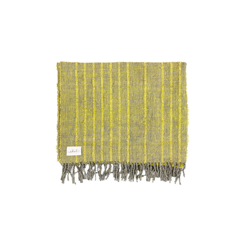 Yellow Wool Blanket by Casa Edel