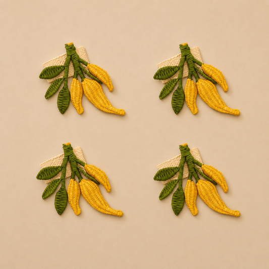 Yellow Chili Pepper Napkin Ring