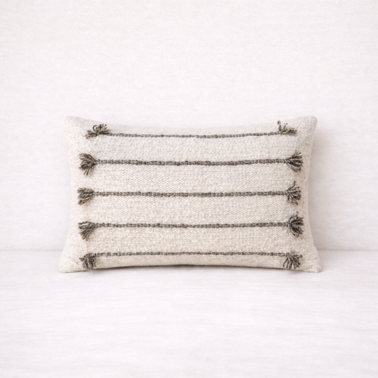 Zapote Wool Pillow Cover by Diego Olivero Studio