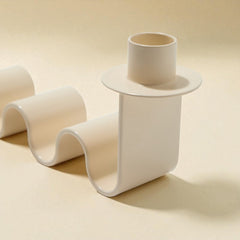 Helen White Candle Holder