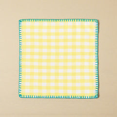 Amarillo Gingham Napkin (Set of 4) by Casa Edel