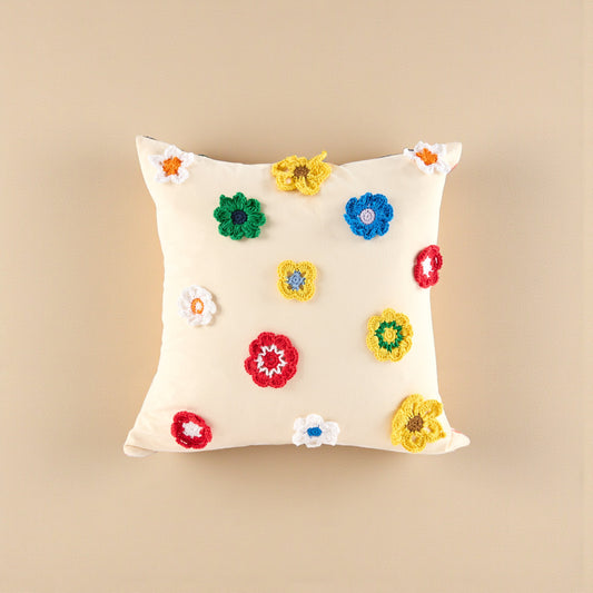 Florecitas Crochet Cushion by Casa Edel