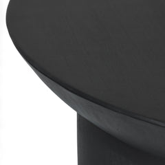 Metate Black Coffee Table by Tu Taller Design