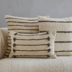 Gray Wool Pillow Covers by Diego Olivero Studio