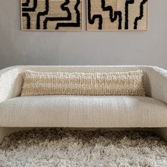 Linear II Wool Pillow Cover by MESO
