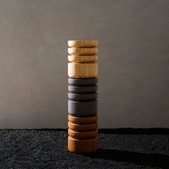 Gray Cypress Barro Side Table by LĀBRICA